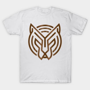 Tiger Head lines T-Shirt